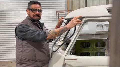 Installing Safari Windows. The most popular VW bus upgrade!