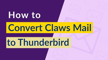 How Do I export Claws mail to Mozilla Thunderbird directly in bulk?