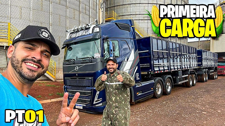 PRIMEIRA CARGA DE MILHO NO RODOTREM 🚛 47 TONELADAS PARTE 1