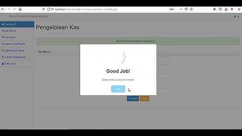 Aplikasi Kas Masjid Berbasis Web Php Mysql (Source code)