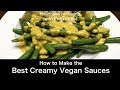 How to make a creamy sauce  5 step template  cashewcilantro recipe whole food vegan oilfree
