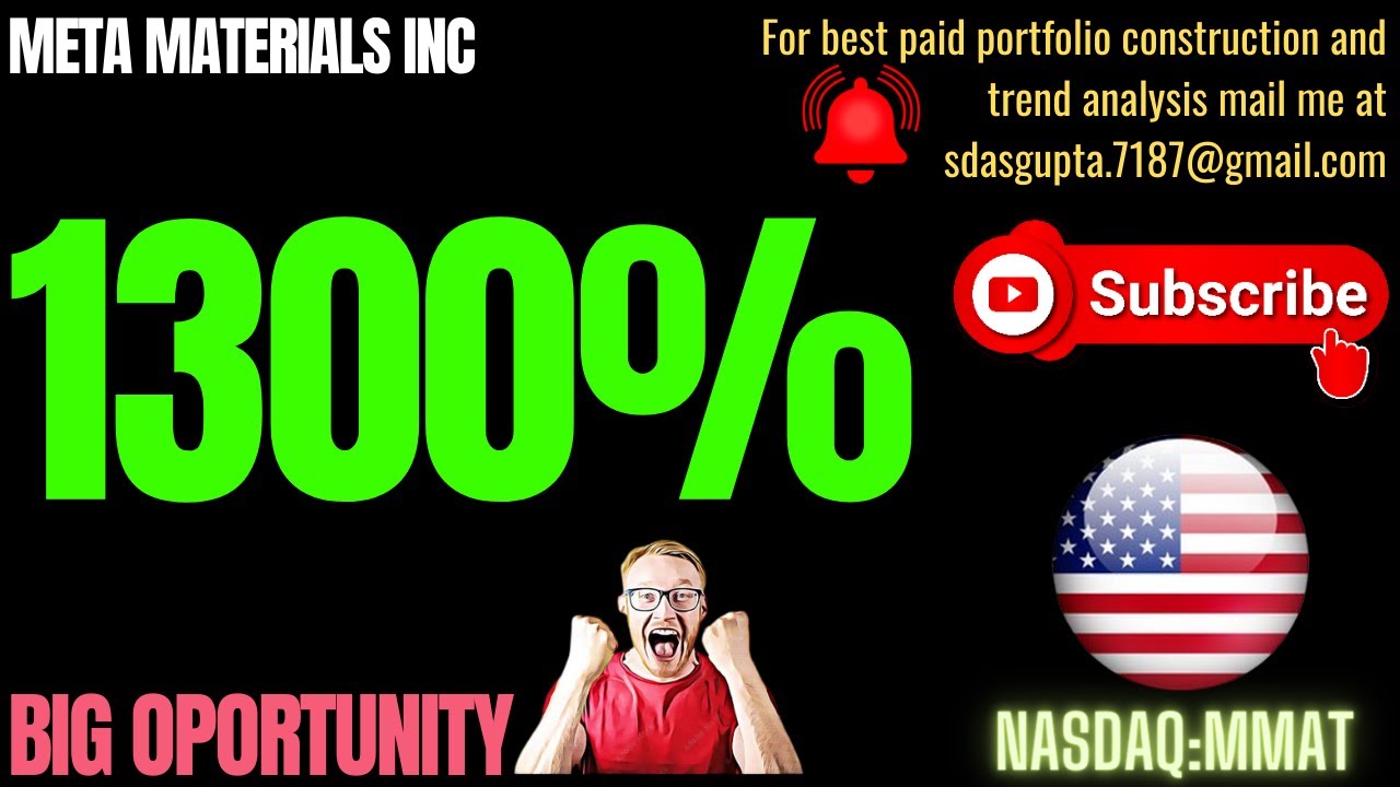 META MATERIALS INC BIG OPORTUNITY MMAT STOCK NEWS YouTube