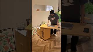 360° Rotating Multifunctional Table | Space-Saving #home #homedecor #table #shorts #furniture #cuumy