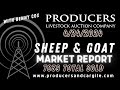 4/24/2024 Sheep & Goat Market Report