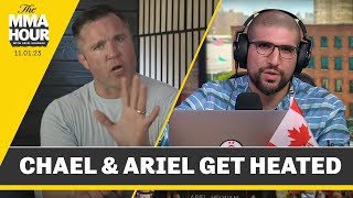 Thumbnail for Ariel Helwani, Chael Sonnen Clash Over Francis Ngannou Pay | The MMA Hour