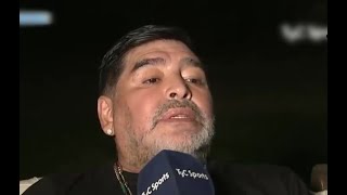 La última entrevista de Diego Maradona