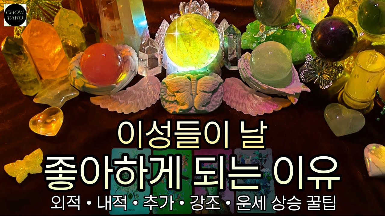 [타로]🦋이성들이 날 좋아하게 되는 이유와 이성운을 더 높이기 위한 나만의 꿀팁🔮