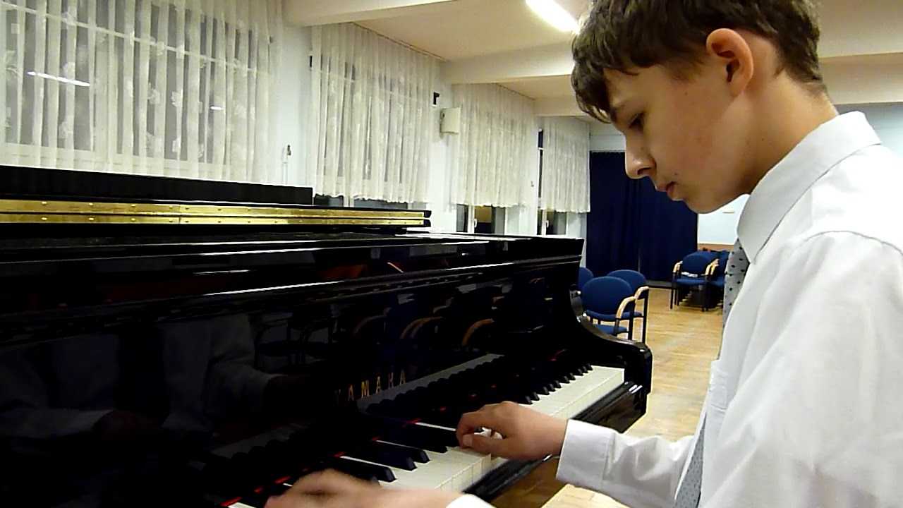 Johann Sebastian Bach Inwencja dwugłosowa B-dur nr 14 Stefan Balcerak