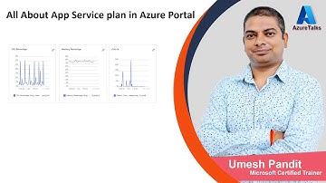 All About App Service plan in Azure Portal by AzureTalks Umesh Pandit