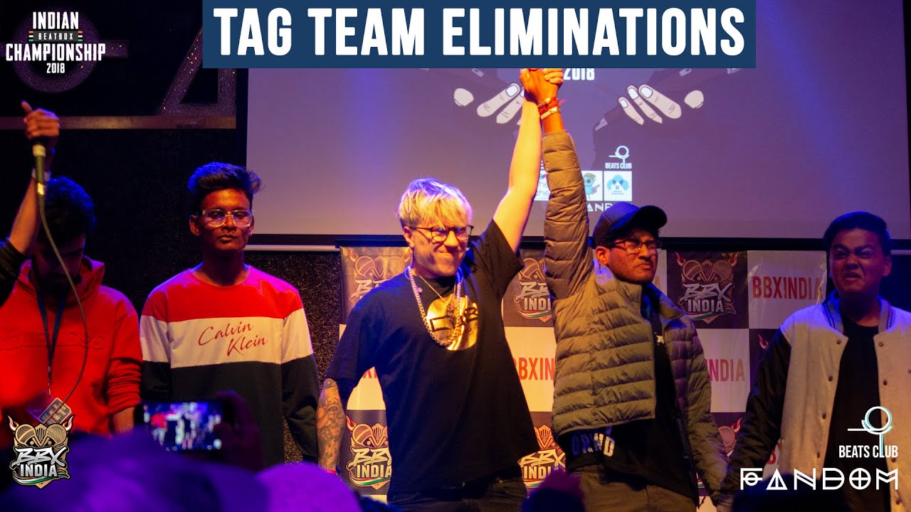 TAG TEAM ELIMINATION COMPILATION !! | Indian Beatbox Championships 2018