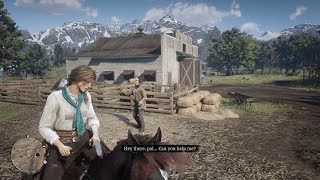 Red Dead Redemption 2 Playing As Sadie Adler Mod