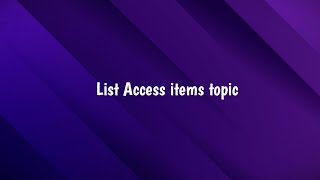 #python list properties