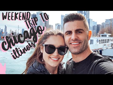 WEEKEND CHICAGO GETAWAY • deep dish pizza, pretty views, and a hotel workout • Travel Vlog