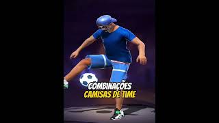 combinações com camisas de time #freefire #shortff #melhorescombinacoes #garenafreefire #ff #edit