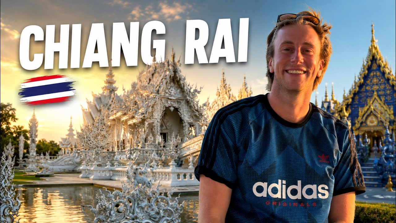Miniature de la vidéo : CHIANG RAI en 1 jour : White, Blue et Red Temple