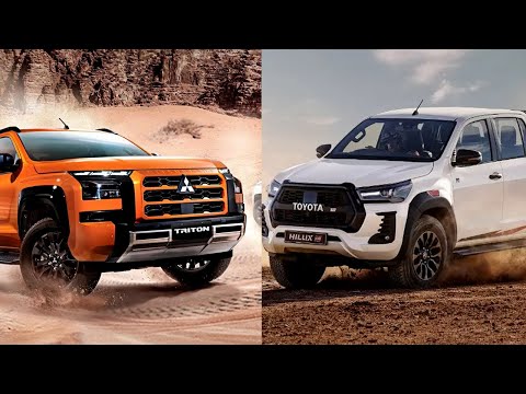 Which Is Tougher: 2024 Toyota Hilux Vs 2024 Mitsubishi Triton Comparison