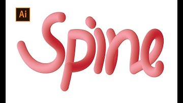 Illustrator Replace Spine Effect Using Blend Tool | Graphic Design