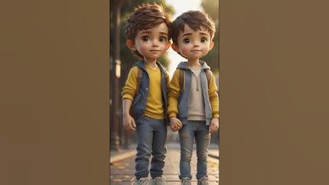 cute 3d boys ✅3D SHORT