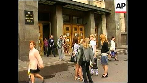 RUSSIA: POLITICAL REPERCUSSIONS OF KURSK TRAGEDY MOUNTING