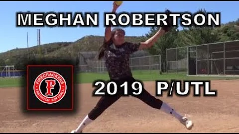 Meghan Robertson 2019 Pitcher/OF Softball Recruit/...