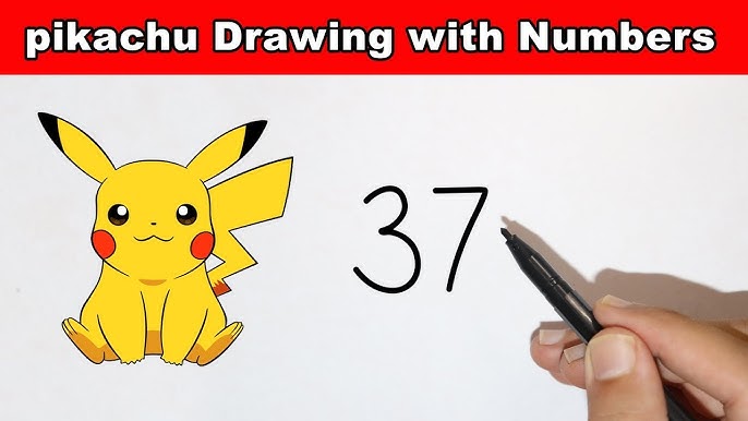 Desafio pra geral: Desenhar o Pikachu bombando💪😼👌. Dô 10 moedas pro mais  legal 💰