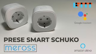 Recensione presa SMART Meross Schuko Mss310Kit - YouTube