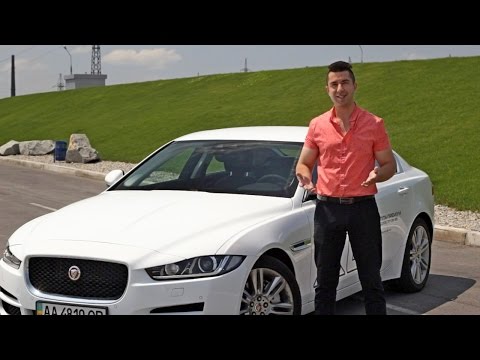 Jaguar XE (Ягуар XE) 2015-2016 тест драйв видео обзор