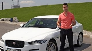 Jaguar XE (Ягуар XE) 2015-2016 тест драйв видео обзор