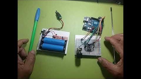 DISPLAY 7 SEGMENTOS  CONTADOR 0 9 CON POTENCIOMETRO