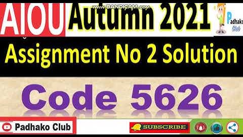 ⏩ AIOU Code 5626 Solved Assignment No.2 Autumn 2021 || Level: MSC Mass Communication