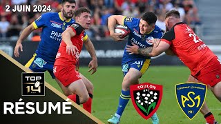 TOP 14 : Résumé complète RC Toulon - ASM Clermont  : J25 - Saison 2023/2024