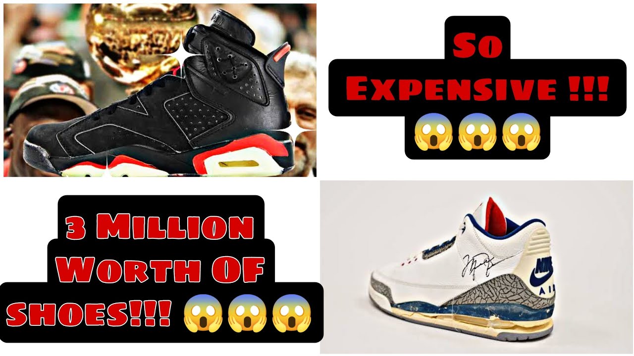 Top 10 Most Expensive Basketball Shoes Of All Time!!! #jordan #nike # ...