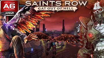 Saints Row: Gat Out of Hell (AMD A6, Radeon R4 Graphics) Low End PC (512MB)