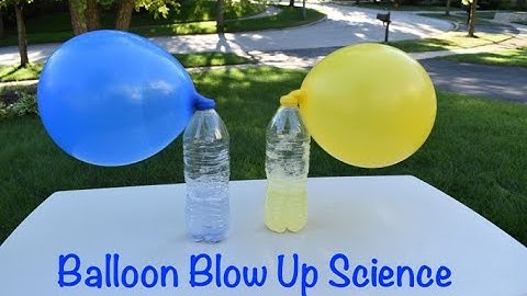 Balloon Blow Up with Baking Soda and Vinegar | Balloon Blow Up Science | STEM Project | DIY Science