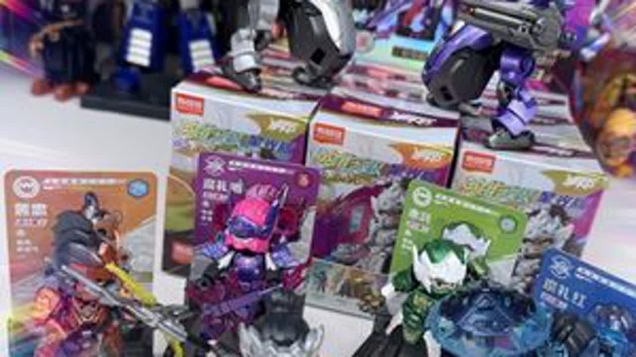 布鲁可英雄无限第5弹，全新的战斗机甲，吕布马超互抢坐骑 布鲁可英雄无限第5弹，全新的战斗机甲，吕布马超互抢坐骑#布鲁可积木人 #布鲁可英雄无限 #布鲁可BFC #拼装玩具