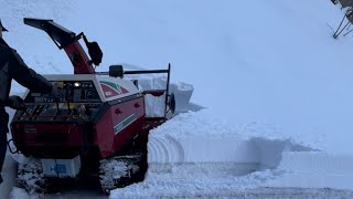SNOW Removal Part 5/Back Yard/家裏/雪の山