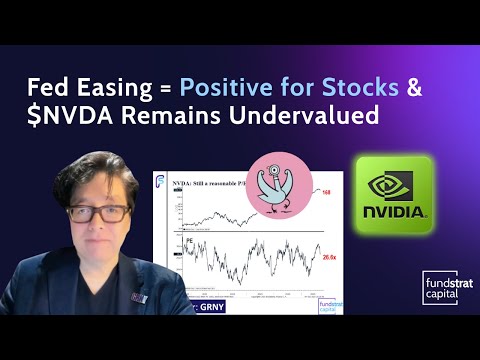 Tom Lee: Fed Easing Cycle = Positive for Stocks | $NVDA Still Undervalued