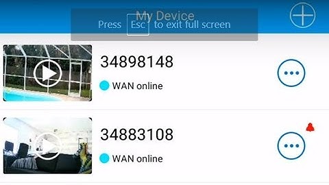 Sample Video 360EYE Baby Monitor From Mobile Phone App / Playback