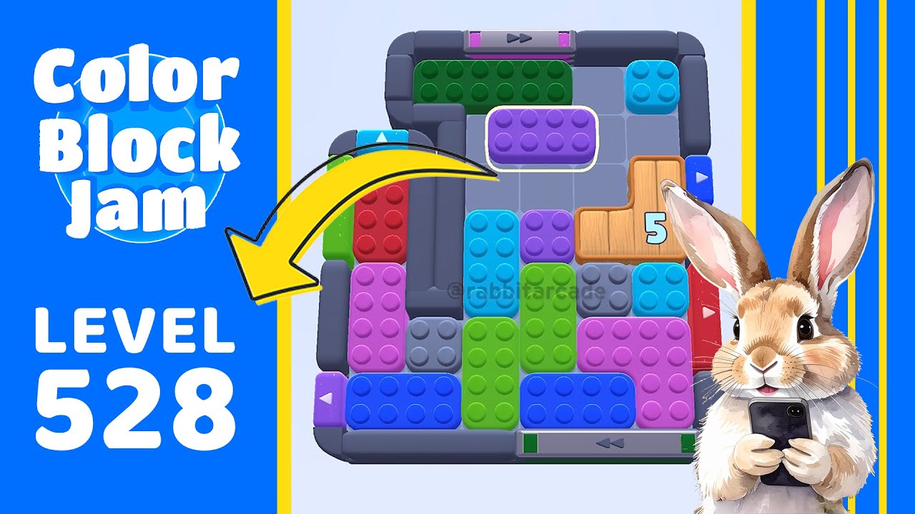 Color Block Jam Level 528 Solution Walkthrough - YouTube