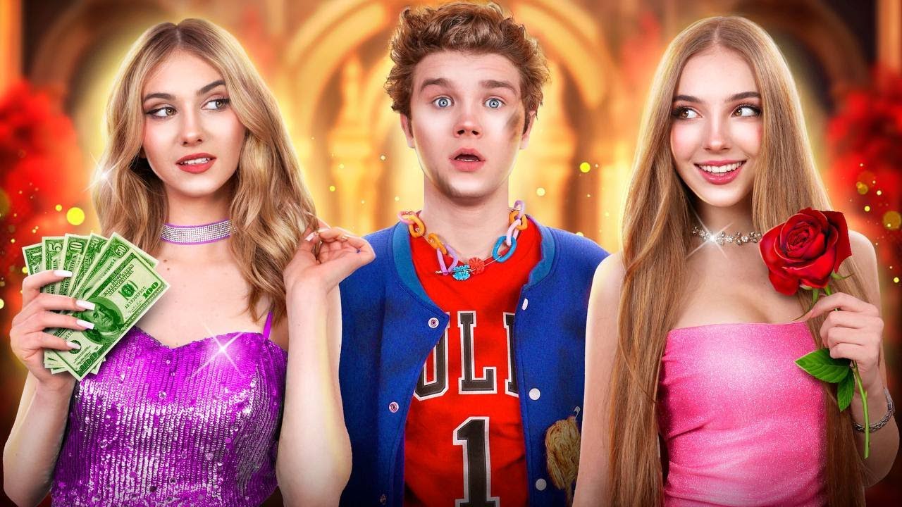 Milionárias Brigam Por Crush Pobre || Namorado Rico vs Namorado Pobre