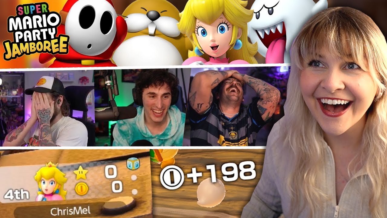 the end of this map is CHAOS | Mario Party Jamboree