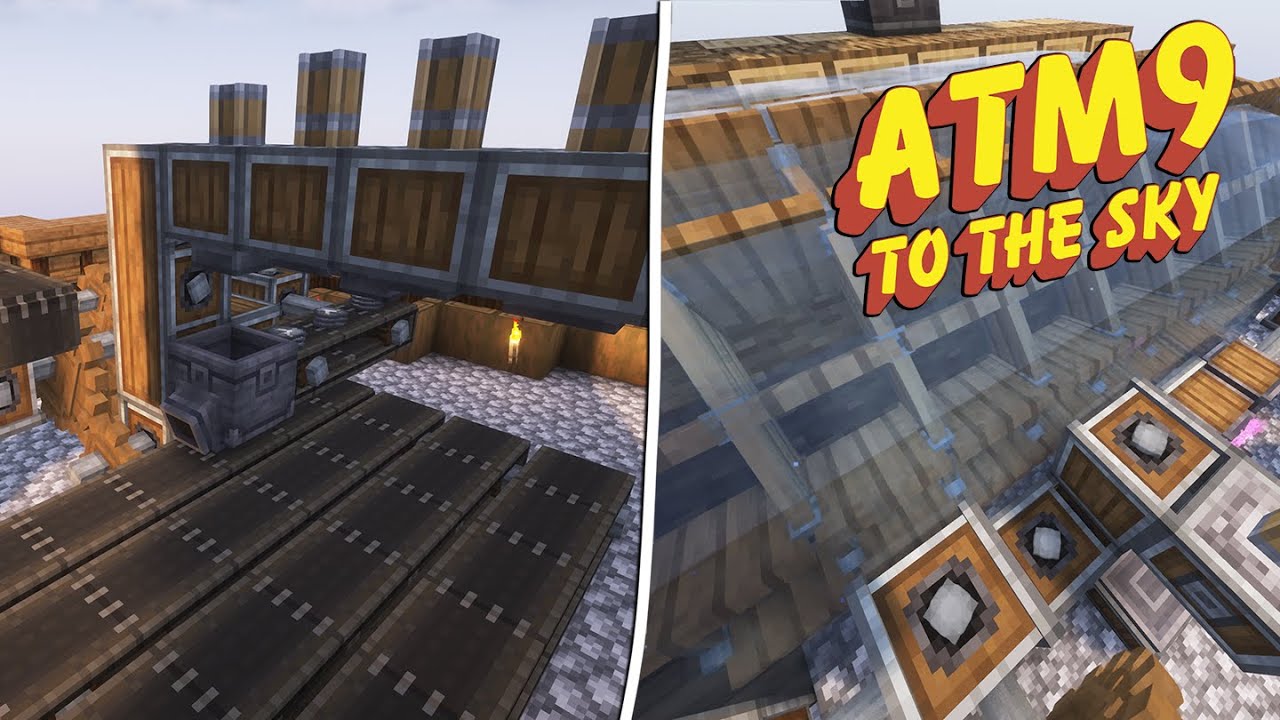 Crafting Otomatis | All The Mods 9 To The Sky EP3 - YouTube