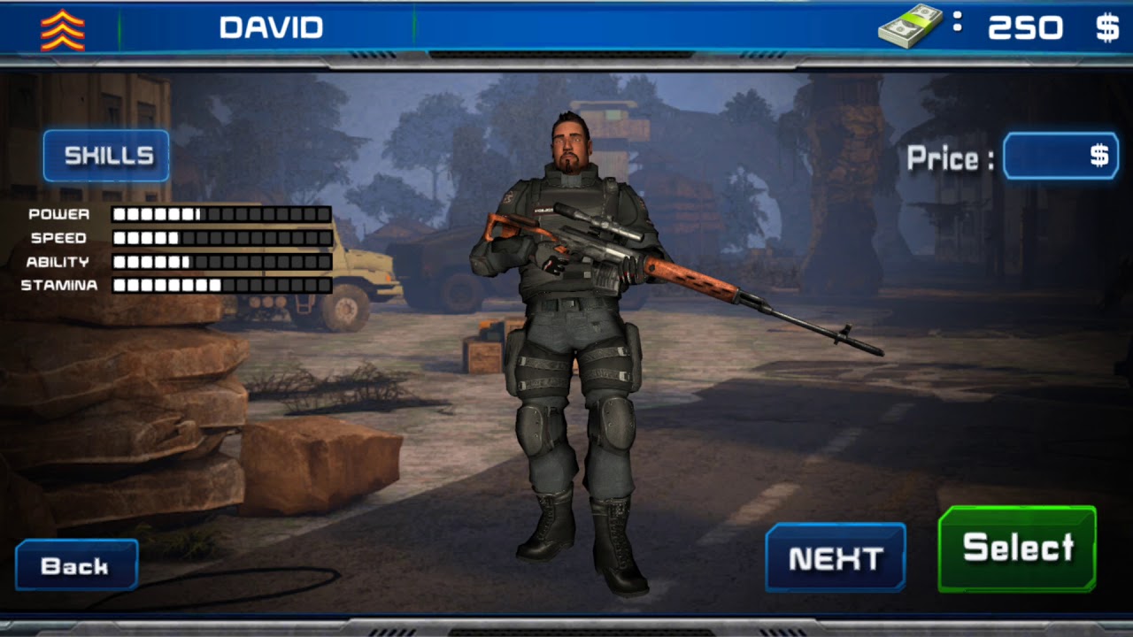 Commando Black Shadow Elite 3D / Android Game / Game