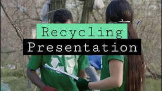 Recycling Presentation Video Template (Editable)