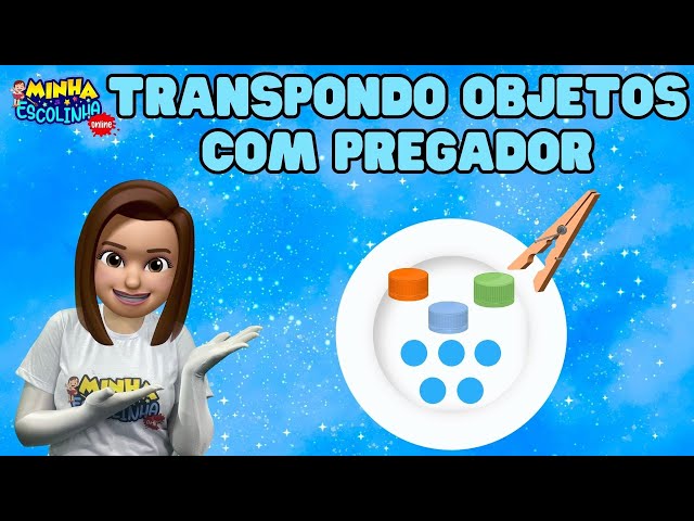 Transpondo Objetos com Pregador G2 -Educação Infantil - Videos Educativos - Atividades para Crianças