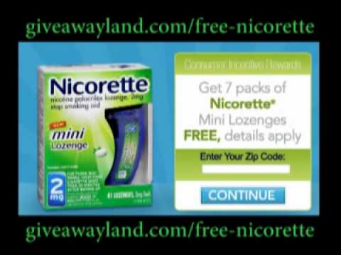 Nicorette Coupons - Free Nicorette Lozenges Coupon - YouTube