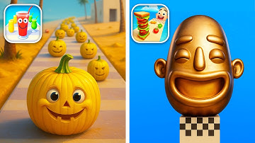 Sandwich Runner 🥪 vs Juice Run 🧃 – Satisfying Walkthrough EH5322