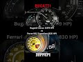 Bugatti Chiron vs Ferrari 812 Superfast #automobile #sportscar #fast #supercars #italiancars #cars
