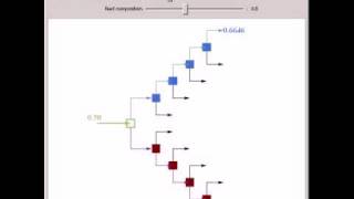 Flash Distillation Cascade for an Acetone-Chloroform Mixture