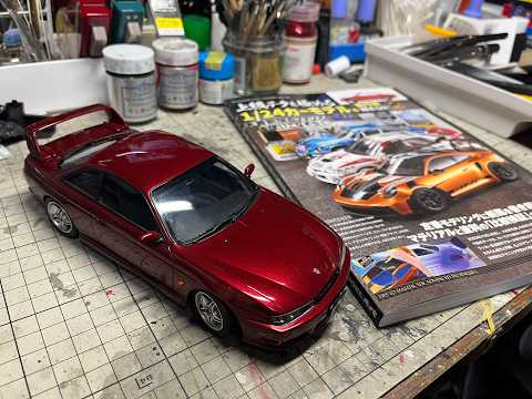 フジミ/シルビアS14後期作例掲載 上級テクを極める1/24カーモデルの